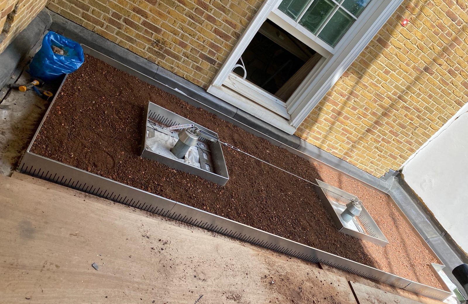 Green roof installation by Sky Roofing Systems